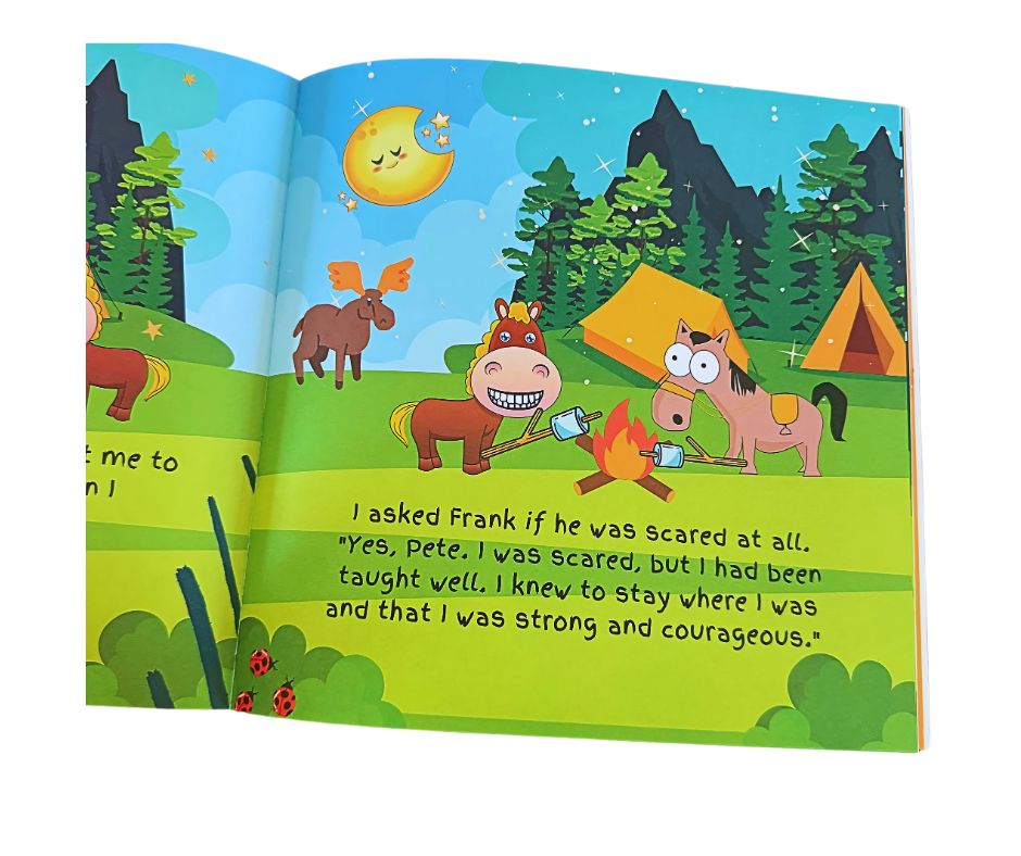 Lessons from Pete the Pony, Pete goes Camping