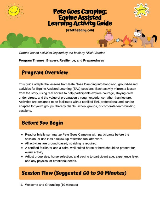 Equine-Assisted Learning Curriculum PDF