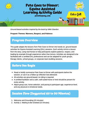Equine-Assisted Learning Curriculum PDF
