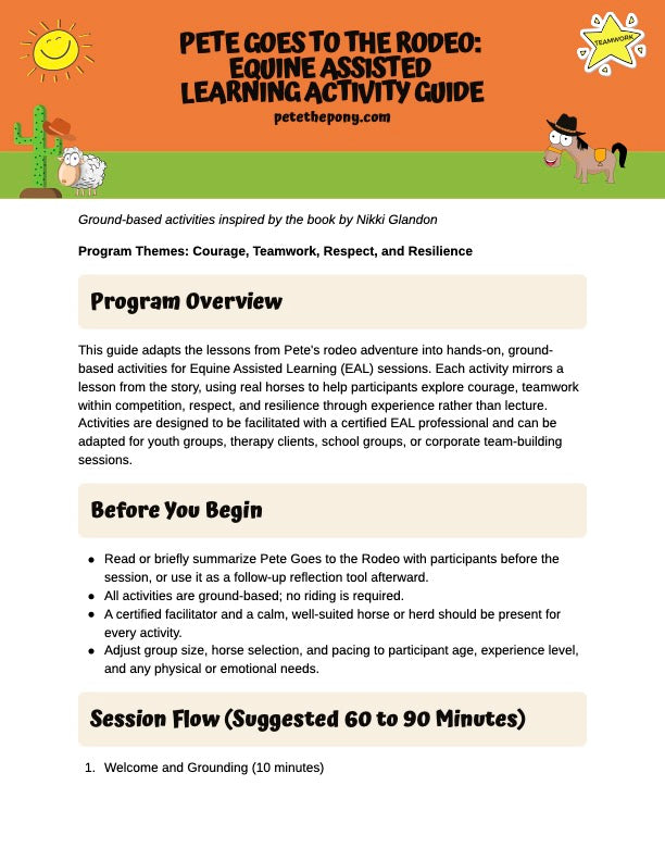 Equine-Assisted Learning Curriculum PDF